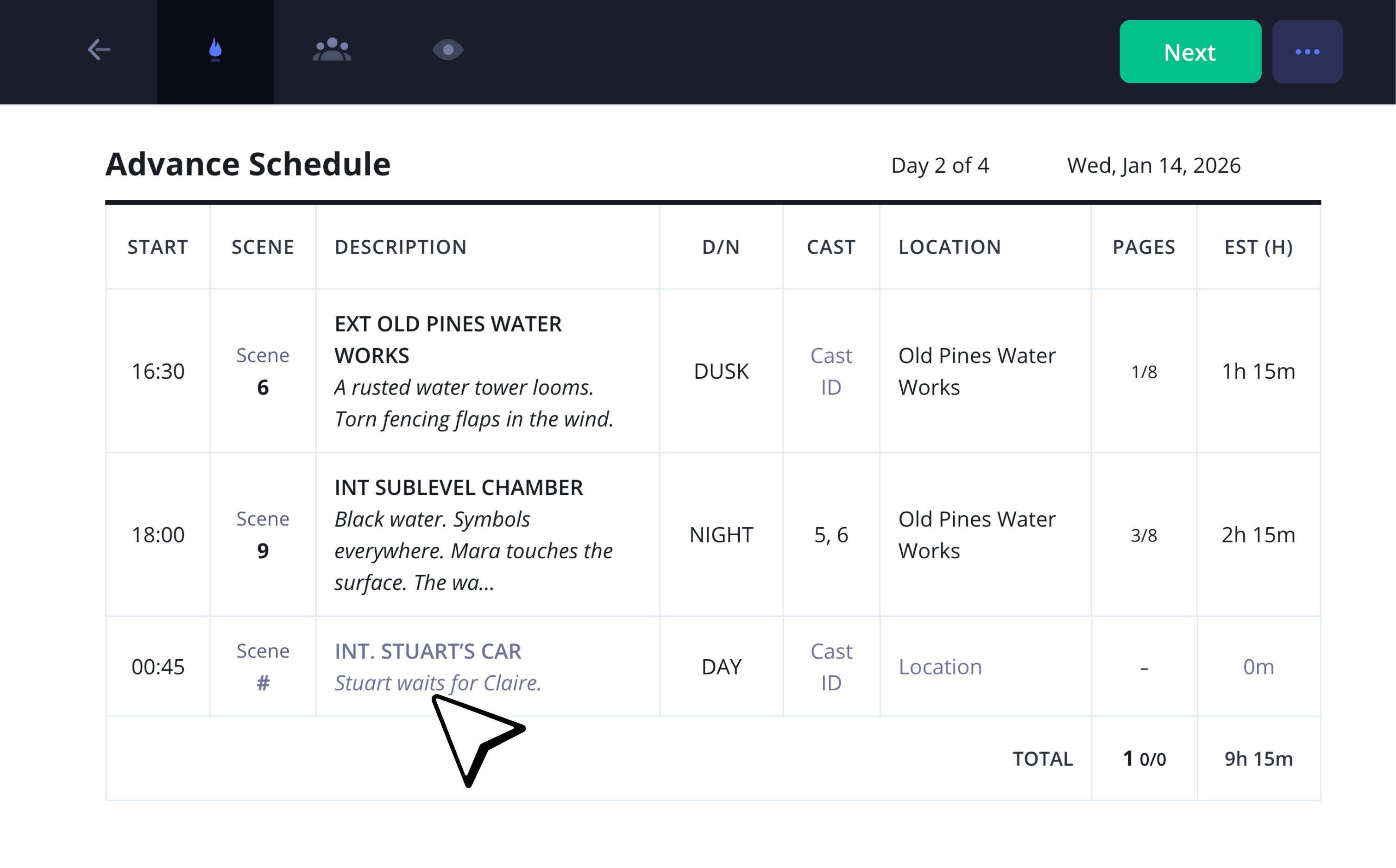 TV Show Call Sheet Template Advance Schedule StudioBinder TV Show Call Sheet Template Advance Schedule StudioBinder