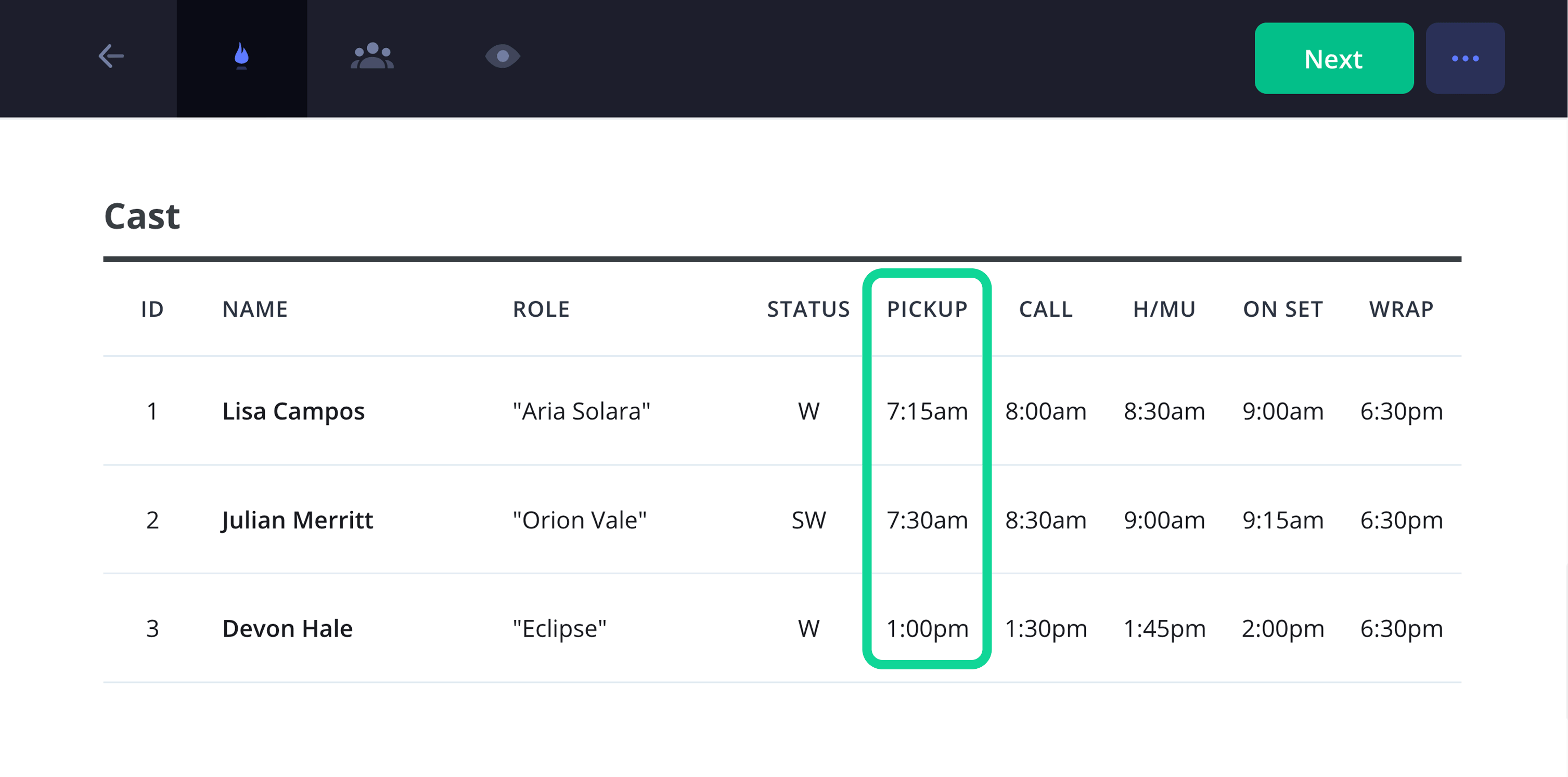 Theatre Call Sheet Template Cast Sections StudioBinder Theatre Call Sheet Template Cast Sections StudioBinder
