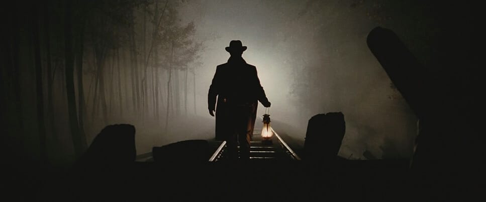 Backlighting in The Assassination of Jesse James by the Coward Robert Ford Backlighting in The Assassination of Jesse James by the Coward Robert Ford