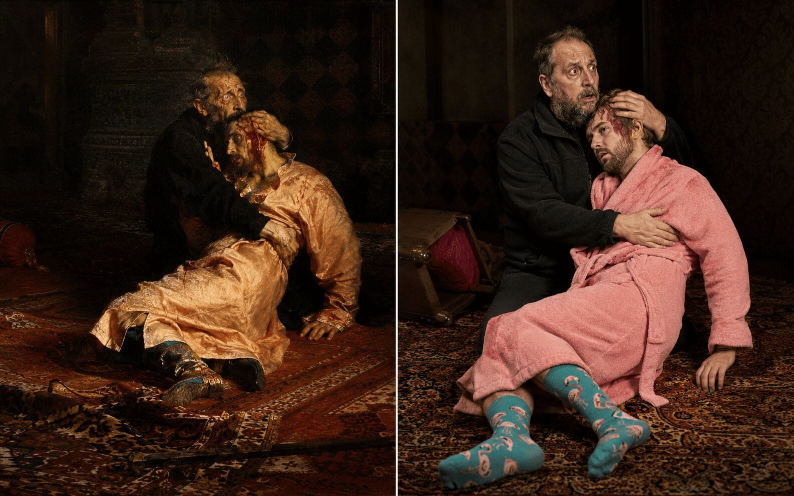 Photography Photo Ideas Ivan the Terrible and His Son Ivan via Reddit Photography Photo Ideas Ivan the Terrible and His Son Ivan via Reddit