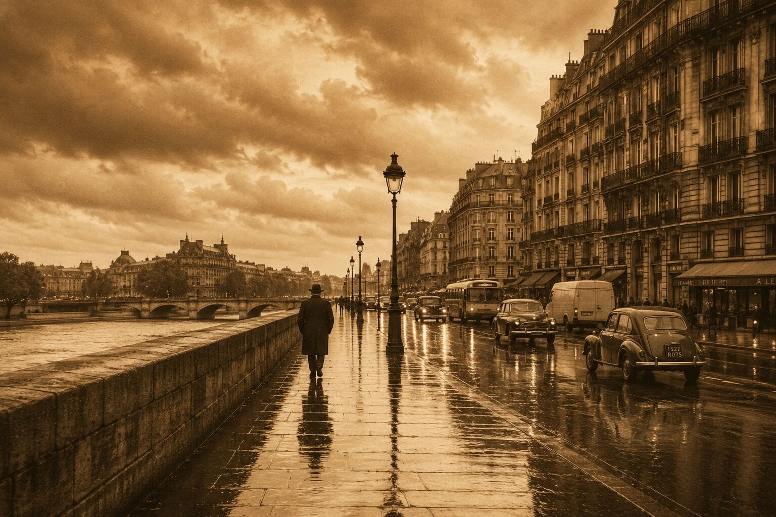 Sepia tone photo example Sepia tone photo example
