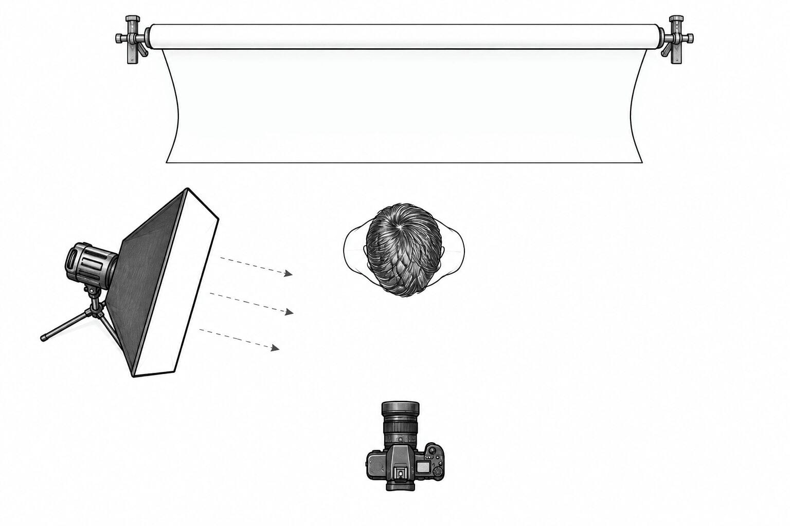 Short lighting diagram Short lighting diagram