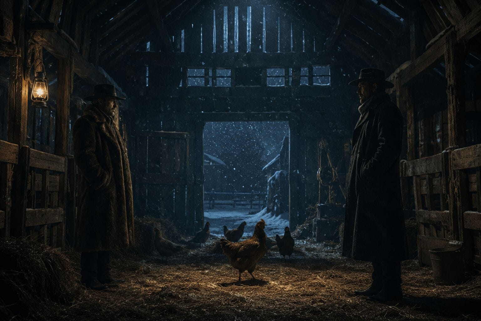 The Hateful Eight rim lighting example The Hateful Eight rim lighting example